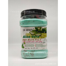 (Aloe vera 1kg) 1kg Petal Bath Salt Exfoliation And Mud Matte Deep Cleaning Remove Chicken Skin Brighten Matte Bath Salt