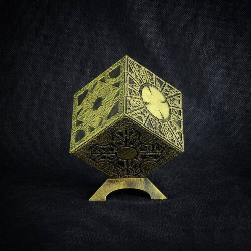 (With base) Lock Puzzle Box Removable And Rotable Creative Puzzle Box Rubik Cube