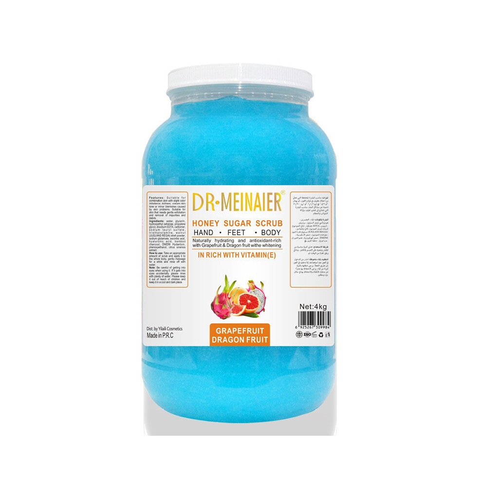 Bghone Lavender/Red (Grapefruit & Dragon Fruit) Vitamin C Scrub Smooth Body Exfoliation Whole Body Scrub Salt