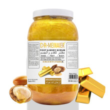 (24K Gold & Forrest Gump) Vitamin C scrub smooth body exfoliation whole body scrub salt