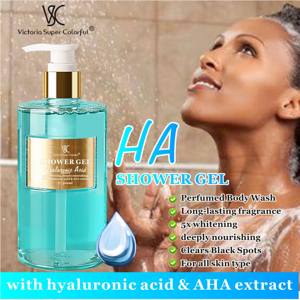 Bghone (Ha) Fragrant Shower Gel Slim Skin Foam Rich Moisturizing Skin Cleansing Tone Gentle Fragrance Shower Gel
