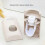 (1pc) 1/2X Automatic Toothpaste Dispenser Dust-proof Toothbrush Holder Wall Mount Stand Toothpaste Squeezer Bathroom Accessories Set 1pc 5