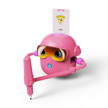 (Pink) Early Education Intelligent Automatic Painting Robot 3-8 Years Old Enlightenment Children's Birthday Gift Toys