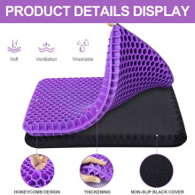 Coussin De Siège De Gel Portable Tampons De Siège De Refroidissement Épais