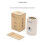 (2pcs) 1/2X Automatic Toothpaste Dispenser Dust-proof Toothbrush Holder Wall Mount Stand Toothpaste Squeezer Bathroom Accessories Set 1pc 2