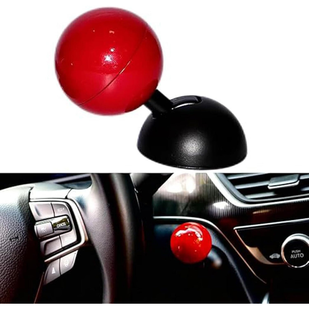 () Push Start Button Cover, Alloy Joystick Car Start Button Rocker, Car Engine Start Stop Button Rocker, Metal Pushbutton Switches Cover (Green) Red/Green 749691436599