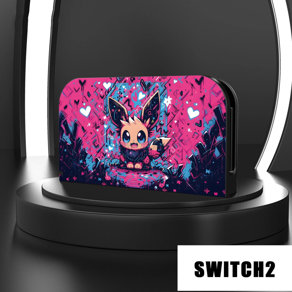 (34) For Switch2 TV Dock Station PC Protective Shell Dock Cover Anime Pattern NEW-image-OPC-PHF72KJ-NEW