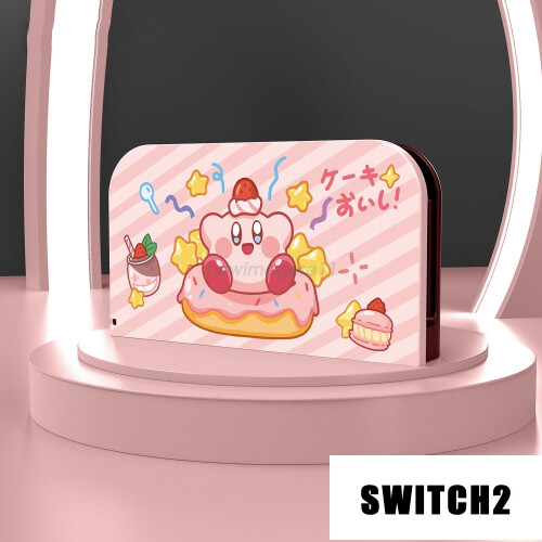(26) For Switch2 TV Dock Station PC Protective Shell Dock Cover Anime Pattern NEW