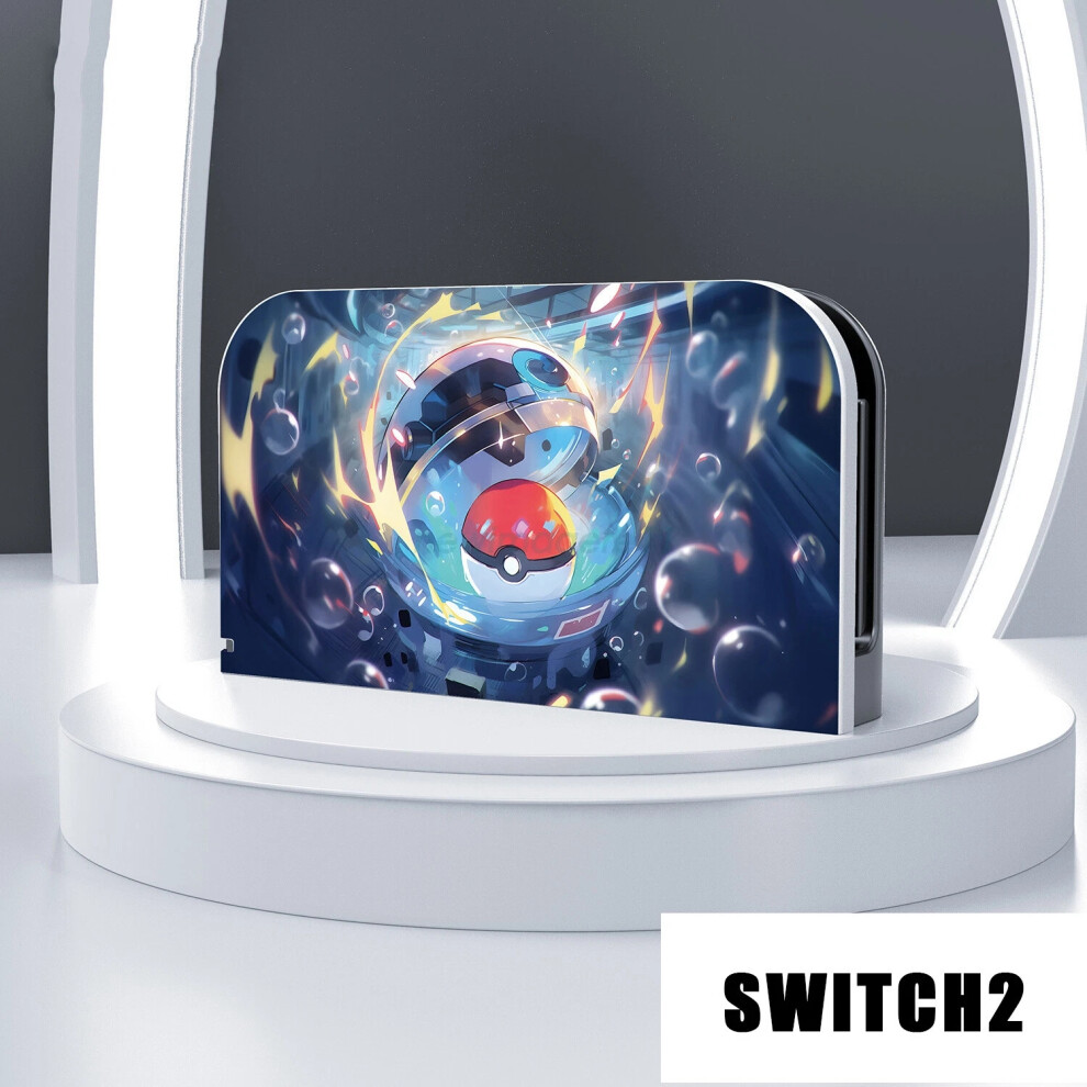 (12) For Switch2 TV Dock Station PC Protective Shell Dock Cover Anime Pattern NEW-image-OPC-PHF72JM-NEW