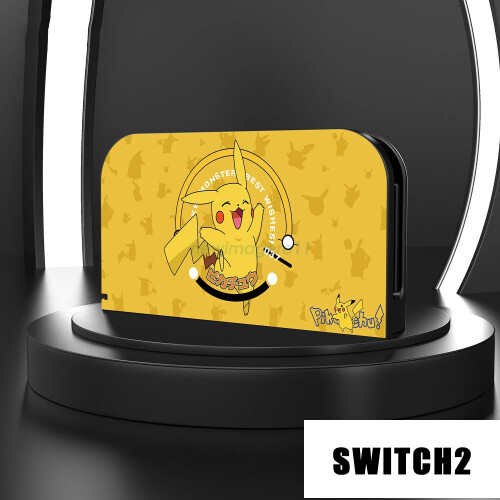 (31) For Switch2 TV Dock Station PC Protective Shell Dock Cover Anime Pattern NEW