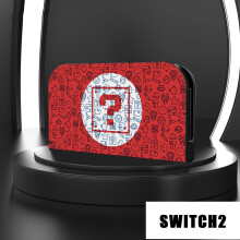 (14) For Switch2 TV Dock Station PC Protective Shell Dock Cover Anime Pattern NEW