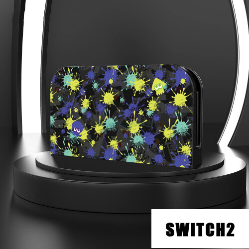 (20) For 2025 Switch 2 TV Dock Station PC Protective Shell Dock Cover Anime Pattern HOT
