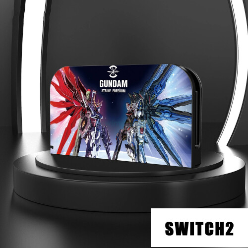 (7) For 2025 Switch 2 TV Dock Station PC Protective Shell Dock Cover Anime Pattern HOT