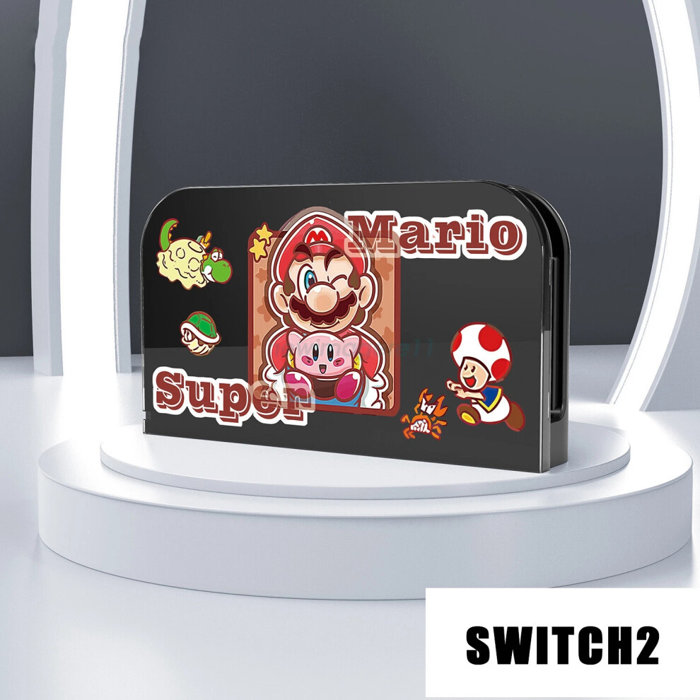 (13) For 2025 Switch 2 TV Dock Station PC Protective Shell Dock Cover Anime Pattern HOT-image-OPC-PHF72Q5-NEW