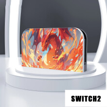 (19) For 2025 Switch 2 TV Dock Station PC Protective Shell Dock Cover Anime Pattern HOT