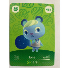(434 Ione) Animal Crossing Amiibo Cards ~ Series 5 ~ #401 - 448 ~HOT