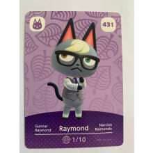 (431 Raymond) Animal Crossing Amiibo Cards ~ Series 5 ~ #401 - 448 ~HOT