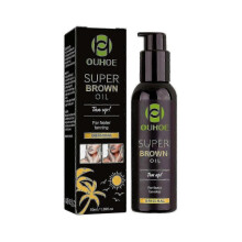 OUHOE Helps Black Oil Outdoor Sunbathing to Create a Natural Summer Tan Skin Helps Black Oi