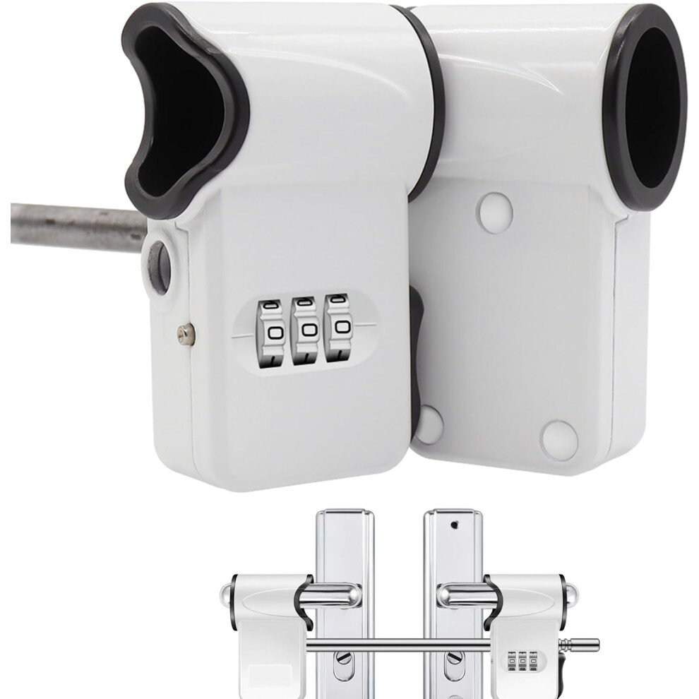 Double Sided Keyless Door Lock | Front Door Double Password Lock,Sturdy Precision Cabinet Locking Device For Barn Garden Closet 749691436896