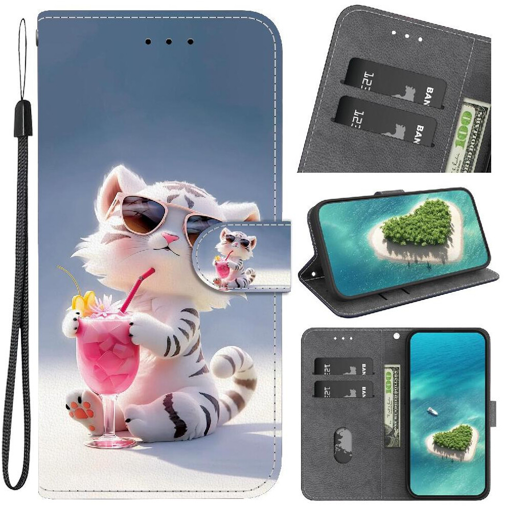 (C5 ) Case For Sony Xperia 10 Vi Pu Leather Flip Leather Wallet Pattern Cover 764563534517