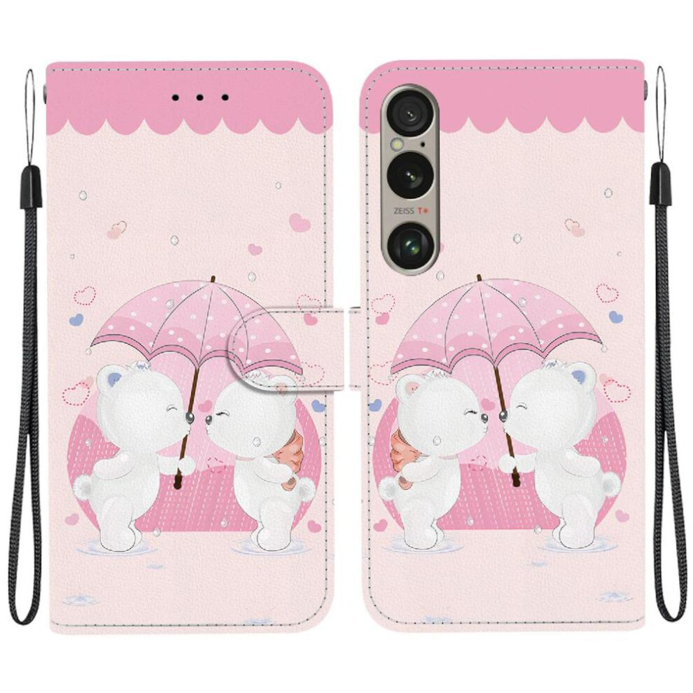 (Ohter) Case For Sony Xperia 1 Vi Flip Leather Wallet Pu Leather Pattern Cover 764563534623