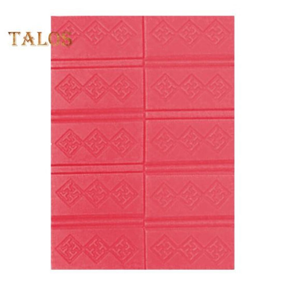 (red) Outdoor Folding Seat Cushion Portable Waterproof Xpe Sitting Mat Lightweight Travel Picnic Camping Hiking Fishing Chair Stadium Seat Pad
