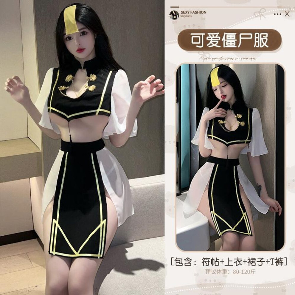 Sexy lingerie cosplay seduction flirting zombie suit sexy bed passion pajama suit