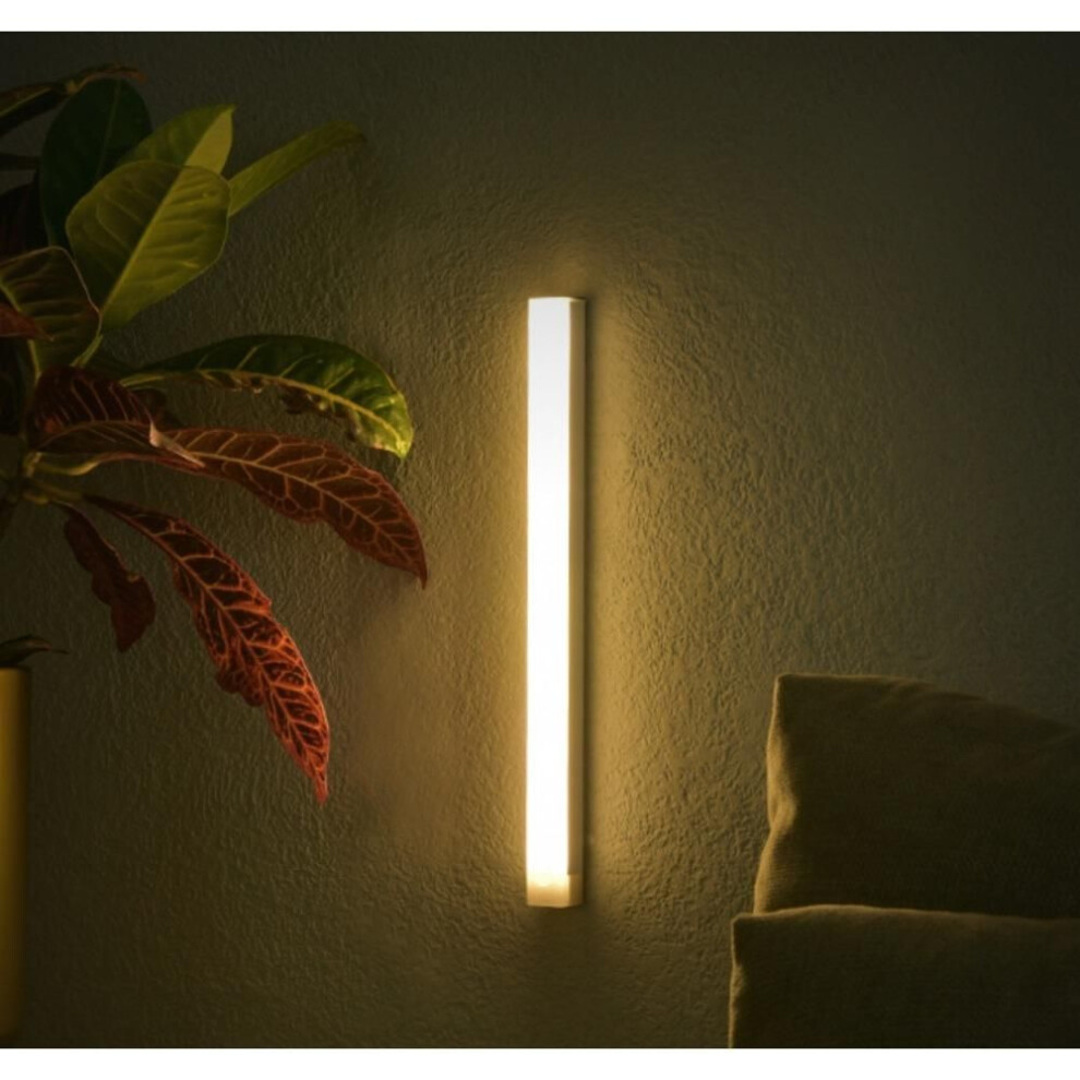 (yellow, 50cm-36LED) 50-10cm Wireless LED Night Light Motion Sensor Light Closet Night Lamp for Kitchen Bedroom Detector Light Cabinet Staircase Backlight