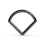 (Gold, 10mm) 316L Surgical Steel V-Shape Hinged Segment Ring 5
