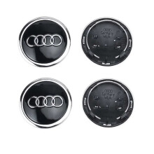69mm 4pcs Cap Hub Covers Badge Car Styling Wheel Center for Audi SLine A3 A4 A5 A6 A7 A8 TT V8 RS3 RS5 Q3 Q5 Q7 Wheel Cap Label