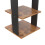 Living And Home (Brown,28cm W) 8-Tier Shoe Rack with Side Hooks 6