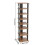 Living And Home (Brown,28cm W) 8-Tier Shoe Rack with Side Hooks 7