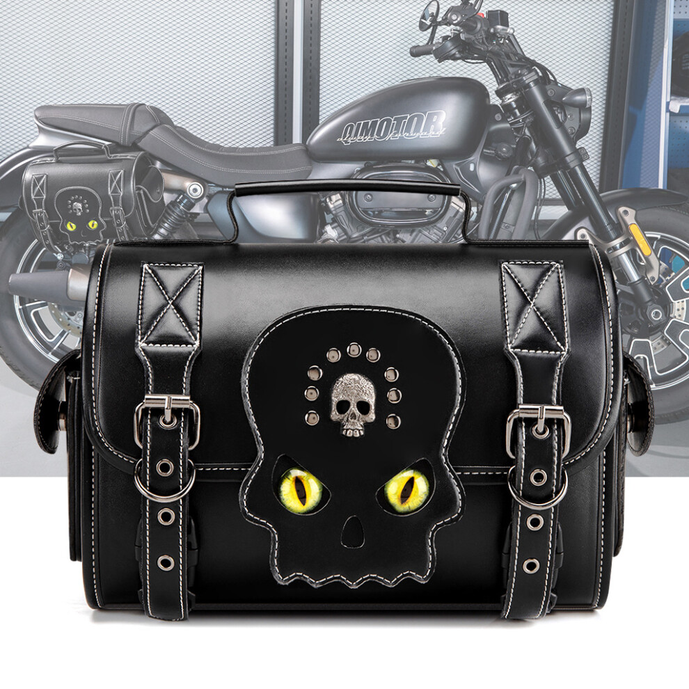 Motorcycle Saddlebag - Waterproof Riding Storage Bag for Outdoor Cruiser Bike Accessories