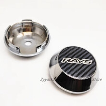 4pcs Rays 65mm Wheel Center Hup Cap Car Dust Alloy Cover Hubcaps Logo Emblem Badge Auto Styling Accessories