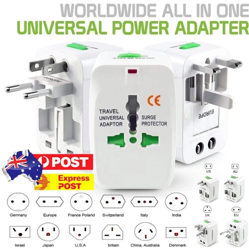 International Universal Travel Power Adapter Convertor Plug Power UK 1
