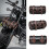 (Brown2(Single pack)) Motorcycle Front Storage Bag - Waterproof Large Capacity Handlebar Pouch for Bike Customization 1
