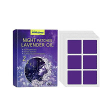 (Lavender Stickers 60Patches) Southmoon Body Care Series Night Care Household Lavender Multi-Flavor Body Nursing Adhesive Bandage