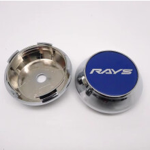 4pcs Rays 65mm Wheel Center Hup Cap Car Dust Alloy Cover Hubcaps Logo Emblem Badge Auto Styling Accessories