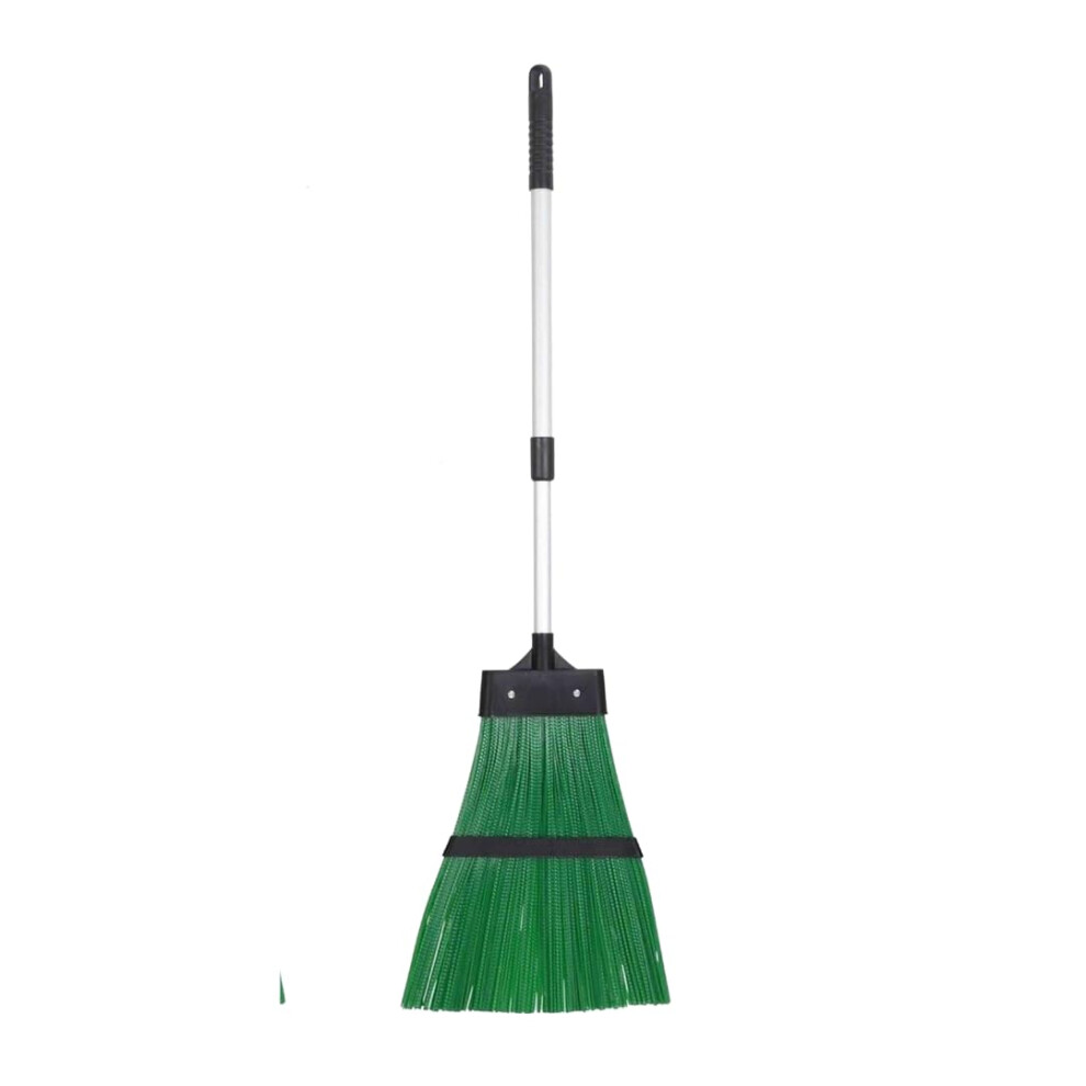 Garden Mile Extendable Handle Outside brush - Aluminium Telescopic garden broom with Adjustable Handle - Lightweight, Comfortable Grip Handle