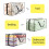 4 Pack Storage Bags 40L Foldable Clothes Storage Organizer with Handle 4
