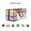4 Pack Storage Bags 40L Foldable Clothes Storage Organizer with Handle 7