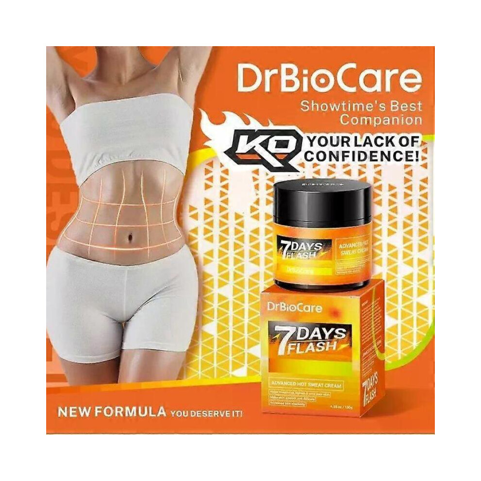 (3pcs)7 Days Flash Cream,Advanced Hot Sweat Cream, Natural Sweat Enhancer Cream for Men and Women, Makes You Sweat Harder and Faster