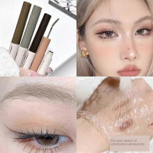 (B 02) PHOERA 5-Colors Double-headed Eyebrow Pencil Automatic Rotation Ultra-fine Eyebrow Pencil Waterproof Makeup Free Eye Cosmetics