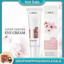 LAIKOU Sakura Eye Cream Anti-Wrinkle Anti-Age Remove Dark Circles Eye Bags Brighten Against Puffiness Hydrat Eyes Care Cream