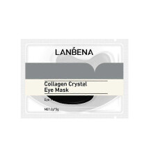 (black 2pcs164) LAIKOU 2/50pcs Gold Snail Eye Masks Remove Dark Circles Sooth Eye Bags Anti Wrinkle Anti-Aging Crystal Eye Patches Skin Care