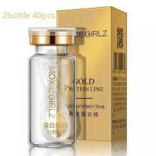 (2 bottle 40pcs) 5Bag/60Pcs Protein Thread Line No Needle Absorbable Anti-wrinkle Face Filler Lift Firming Collagen Thread Anti-Aging Facial Care