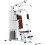 Homcom HOMCOM Multifunction Home Gym Weight Training Station Machine White 8