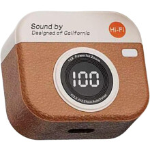 (Brown) Wireless Game Earphones - Lightweight Touch Control Earphone | Noise Cancelling Long Battery Life Camera Charging Case Earbuds