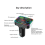 Bluetooth FM Transmitter, Dual USB, Hands-Free, TF/USB, LED (Black) 5