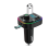Bluetooth FM Car Transmitter, 2USB+Type-C, Hands-Free, TF/SD, LED (Black) 1